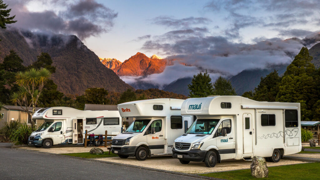 Fox Glacier Holiday Park Camping Sites